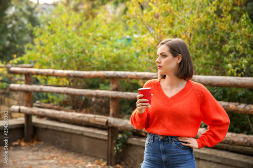 Beautiful fashionable woman...