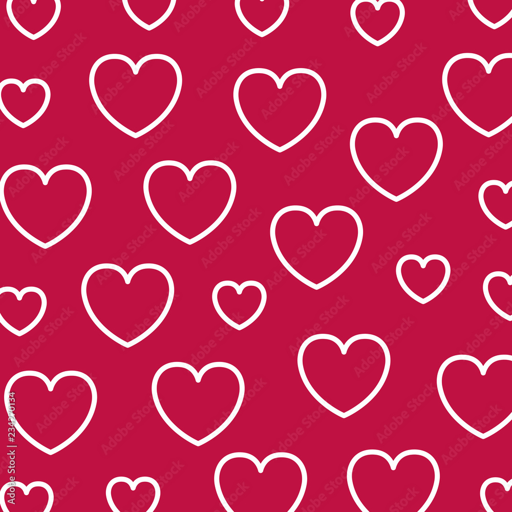 heart pattern background isolated icon
