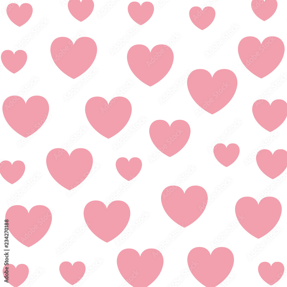 heart pattern background isolated icon