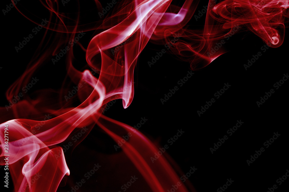 Fototapeta premium fumée couleurs arrière-plan abstrait