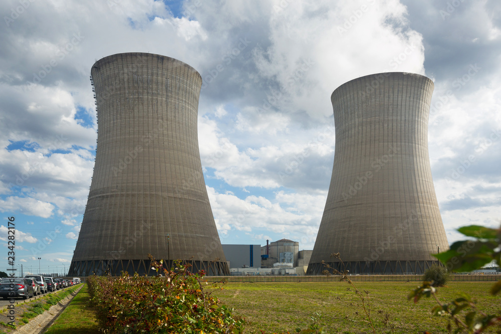 Cooling towers of Nuclear Power Plant