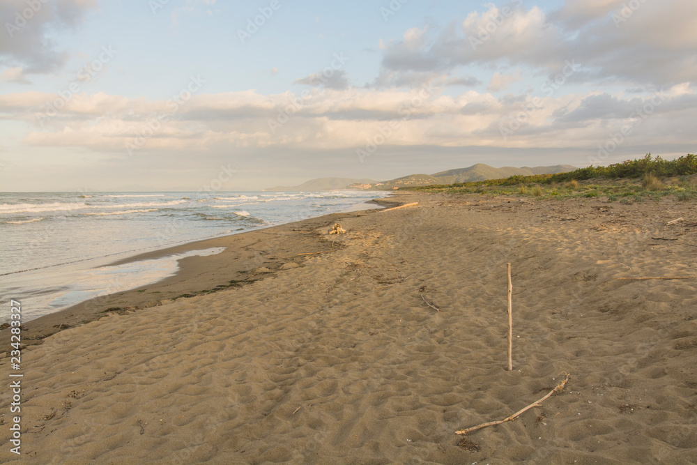 astiglione della Pescaia Tuscany, Italy - sunrise at the beach astiglione della Pescaia Tuscany, Italy - sunrise at the beach