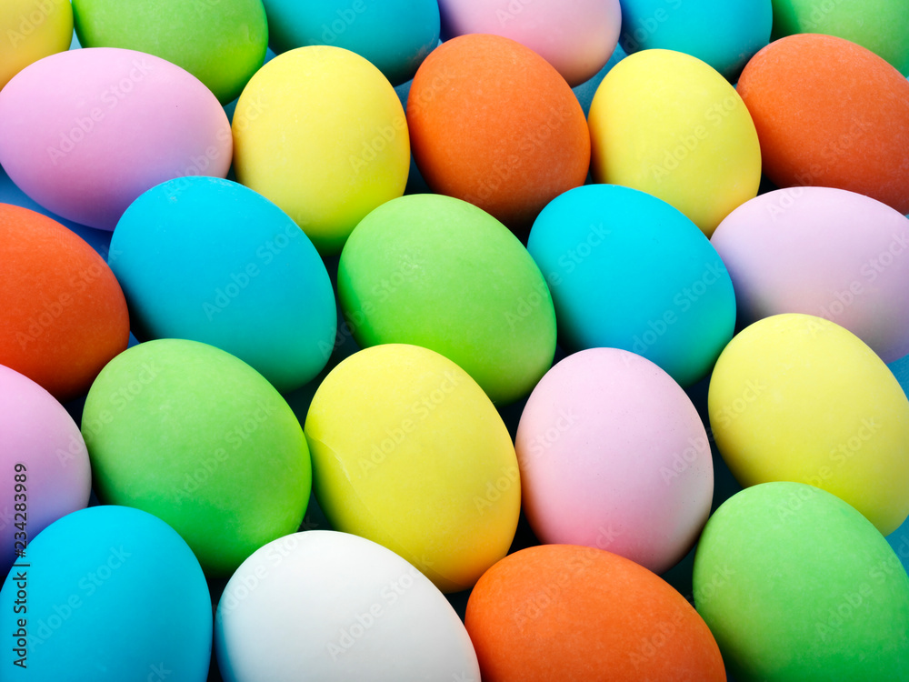 MULTI COLOURED EASTER EGGS MULTI COLOURED EASTER EGGS