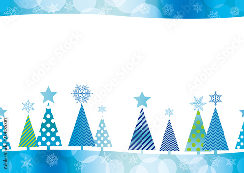 シームレスなクリスマスの背景イラスト