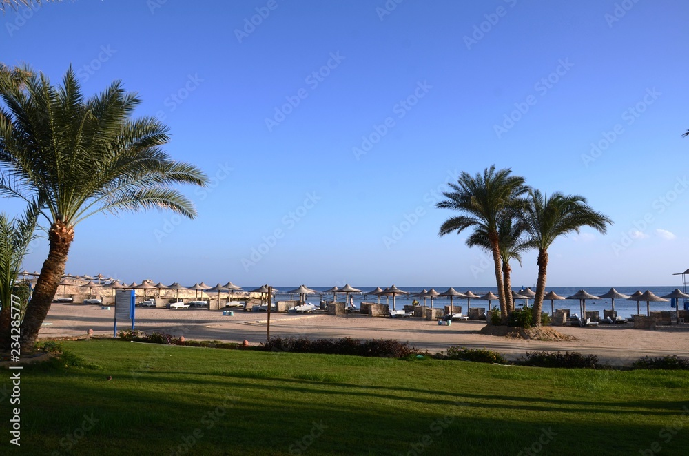 Obraz premium Plage de Marsa Alam (Sud de l'Egypte)