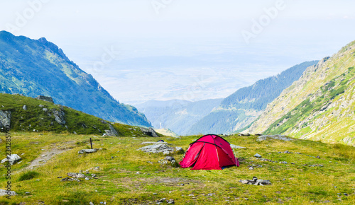 The Transfagarasan road pass. photo