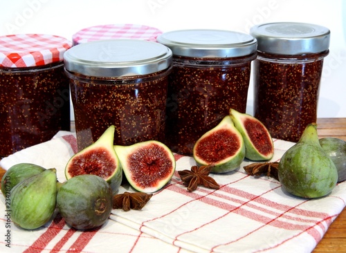 confiture de figues, fait maison