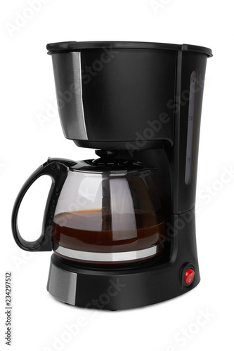 Cuadro en lienzo Coffee maker isolated