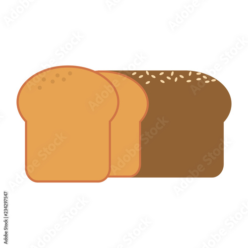 Delicious bread food
