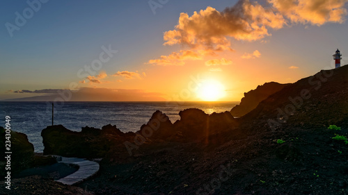 Sonnenuntergang über Teneriffa