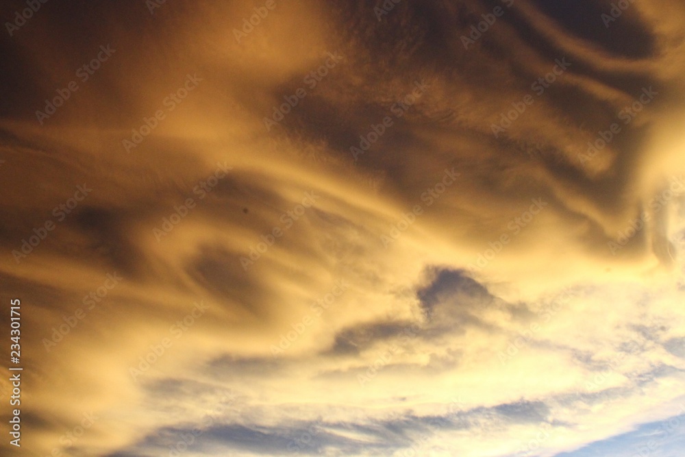 Fototapeta premium dramatic sky with clouds