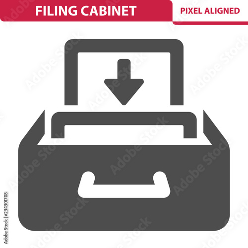 Filing Cabinet Icon