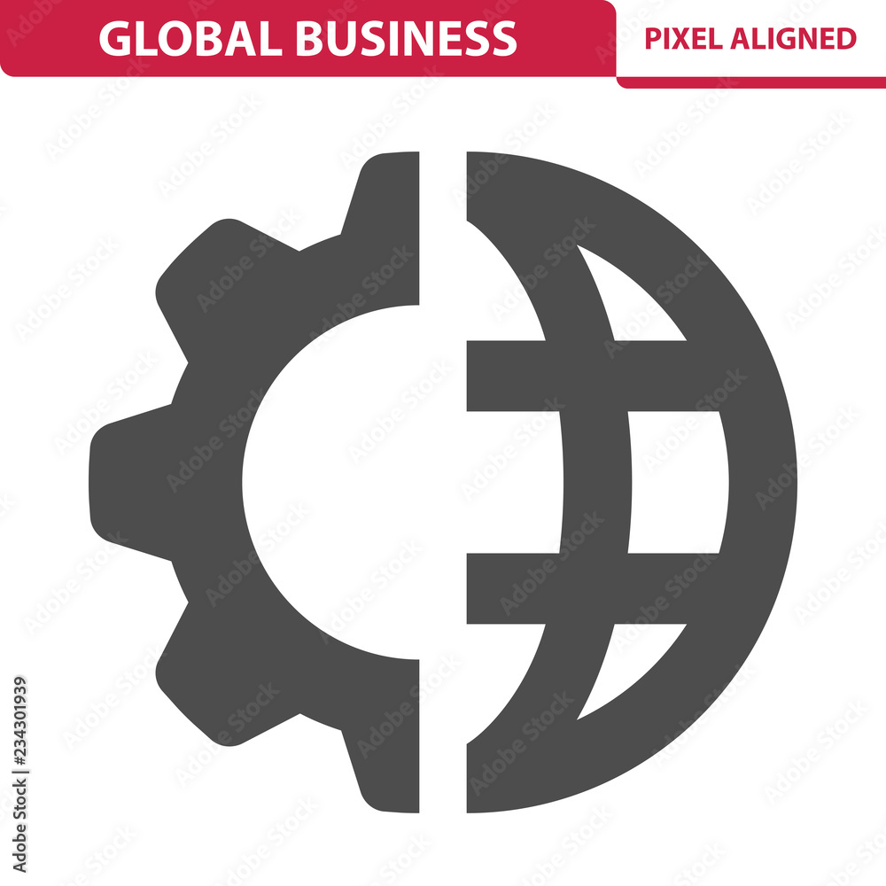 Global Business Icon Global Business Icon