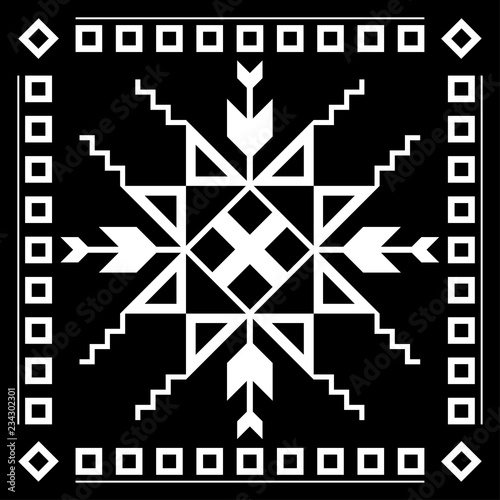 Aztec Tribal Design