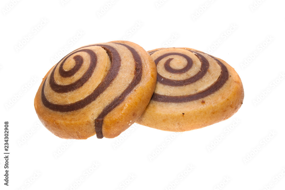 Fototapeta premium cookie isolated on white background