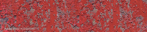 red rusty background old painted metal texture
