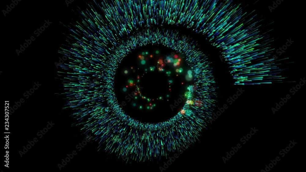 3D effects spiralling helix. 3D effects spiralling helix.