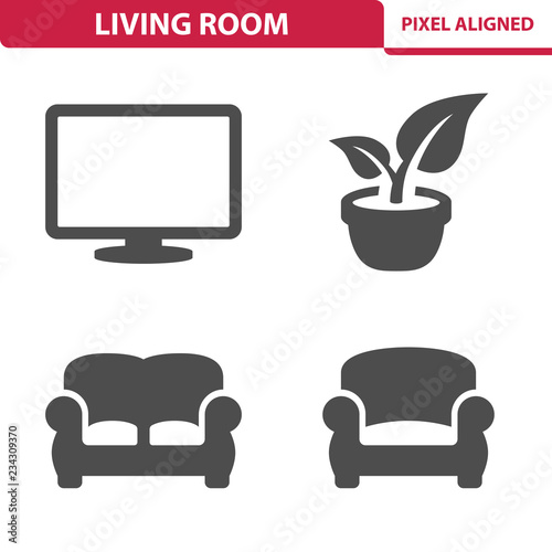 Living Room Icons