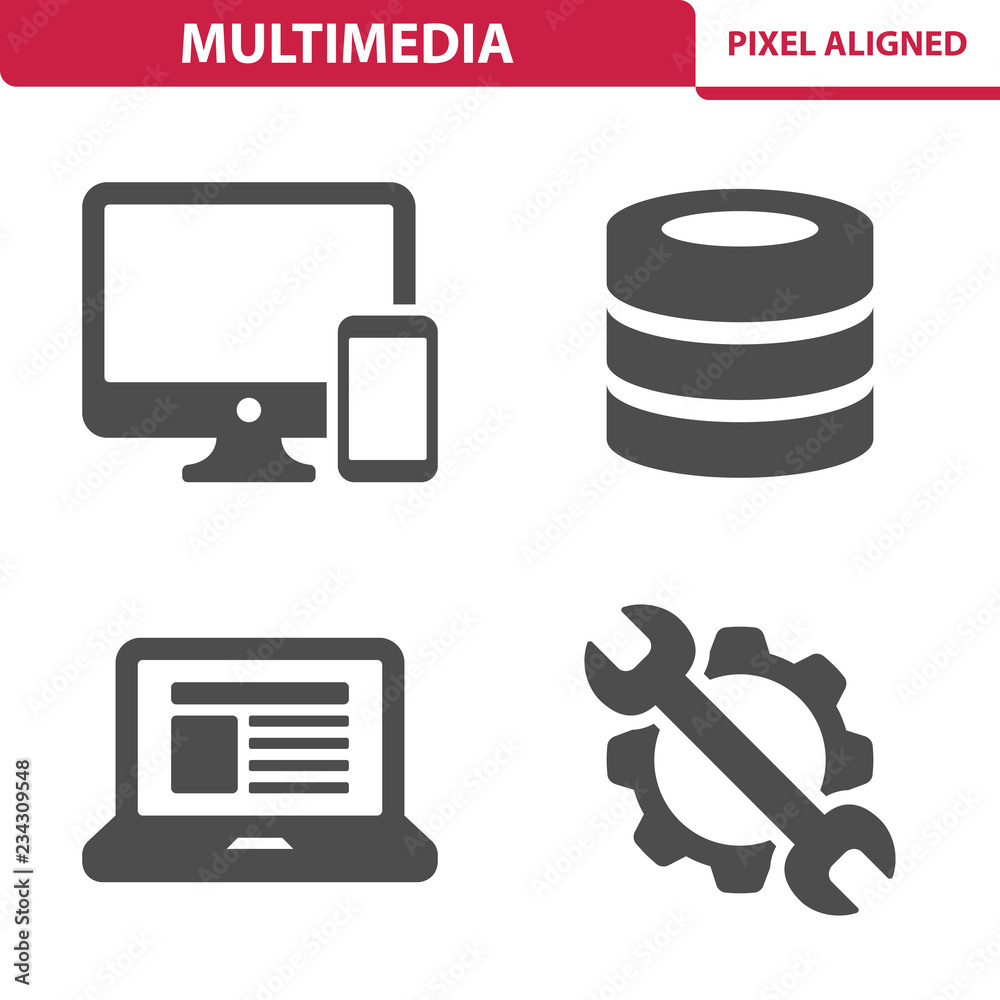 Multimedia Icons Multimedia Icons