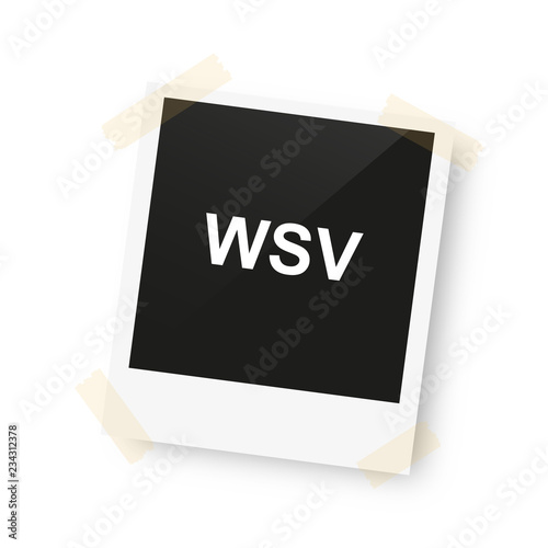 eingeklebtes Foto - WSV