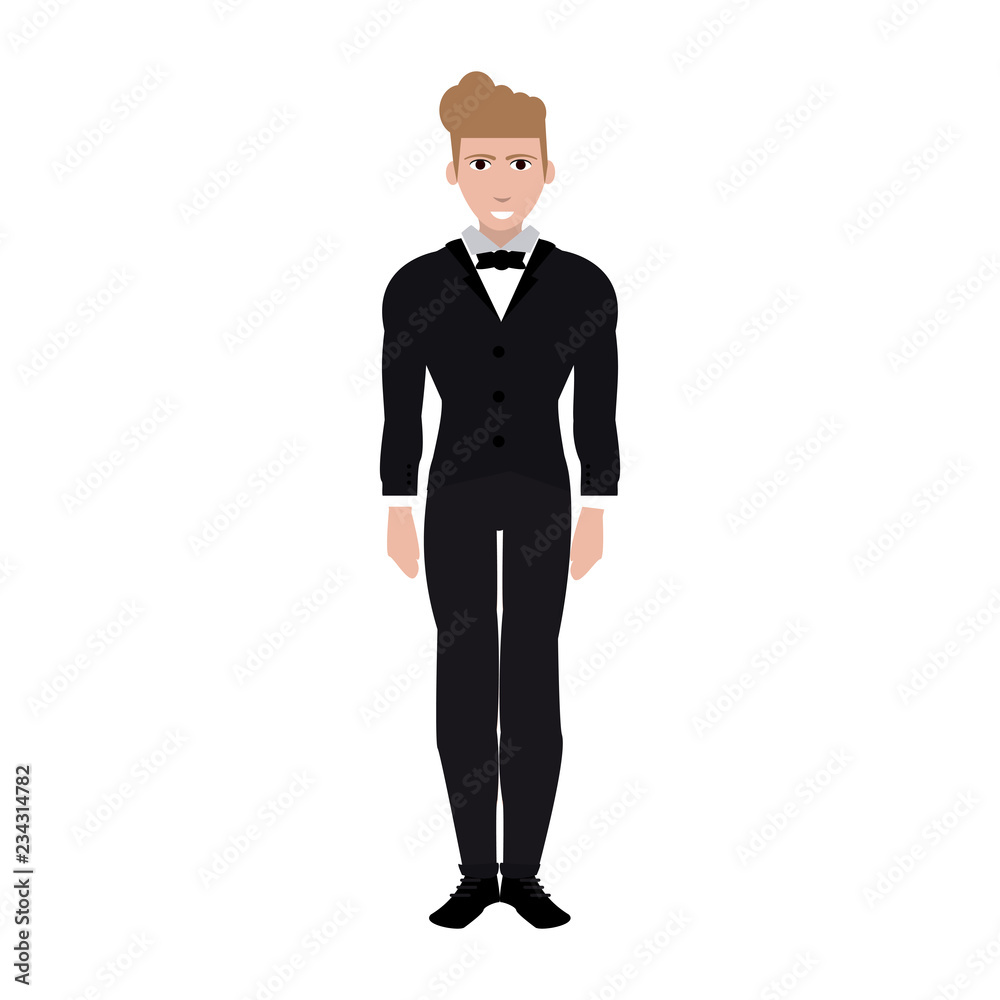 Obraz premium Young handsome man
