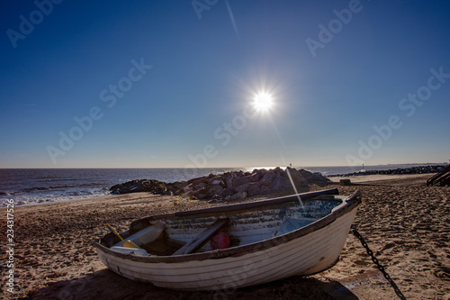 Fishing Boat on The Beach © Matthew