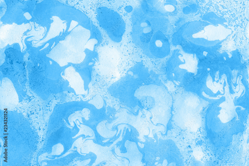 Colorful marble ink paper texture on white background. Chaotic abstract organic design. Bath bomb waves. Colorful marble ink paper texture on white background. Chaotic abstract organic design. Bath bomb waves.