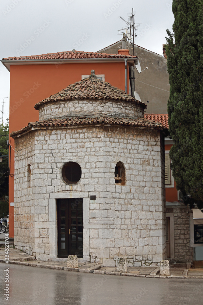 Roman Church in Rovinj Croatia