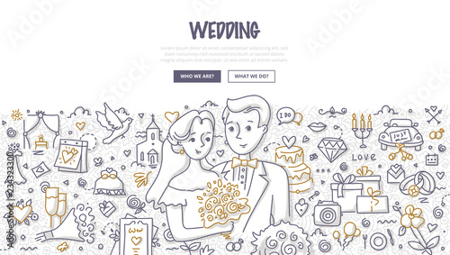 Wedding Doodle Concept