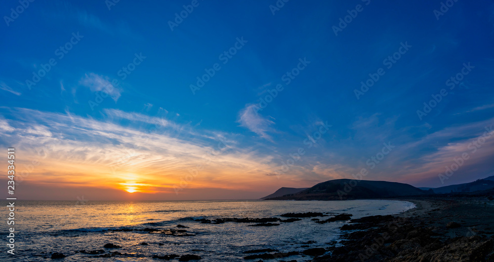 Sunset Panoramic, Cayucos, CA