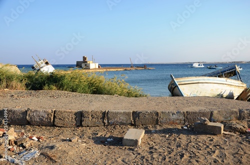 Port de pêche de la ville d’El Quseir (Mer Rouge- Haute Egypte)
