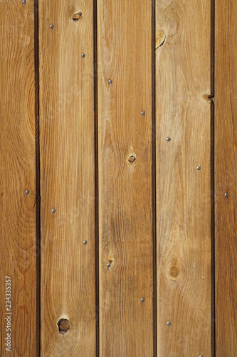 wood panel fence
