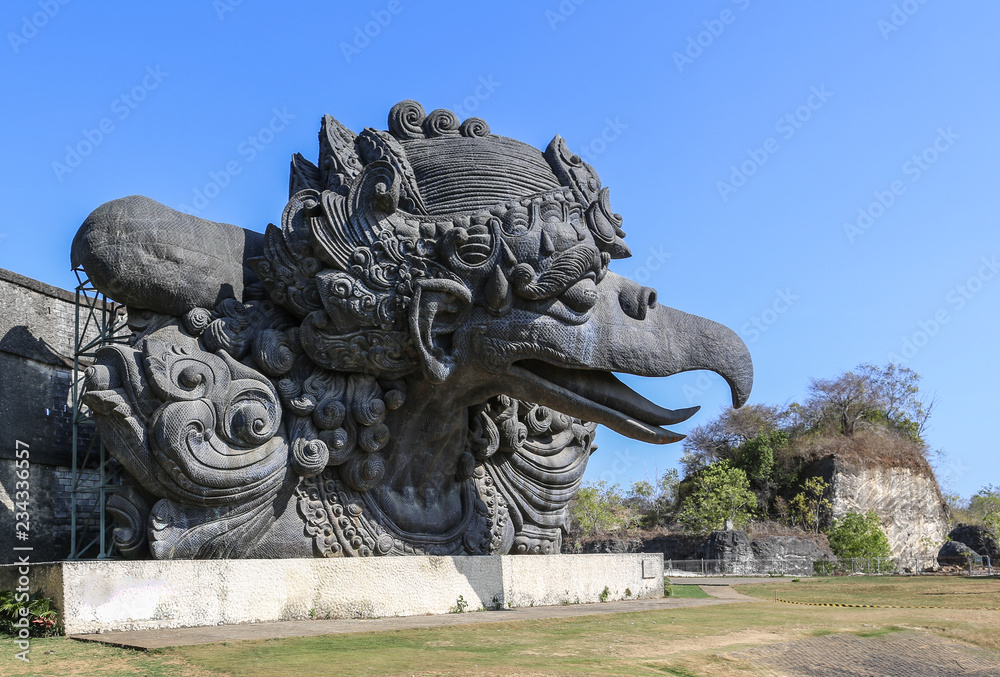 Bali, Bird Statue in the Garuda Wisnu Cancun Cultural Park