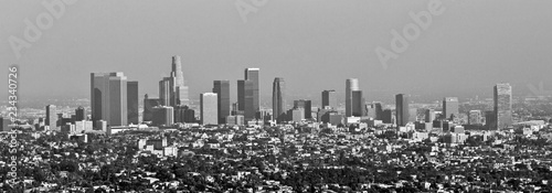 Naklejka na ścianę panoramę Los Angeles