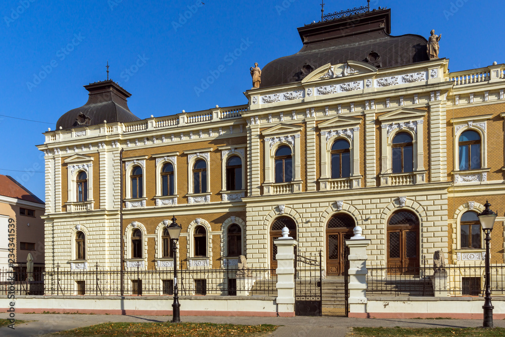 Building of Serbian Orthodox Theological Seminary in town of Srijemski Karlovci, Vojvodina, Serbia