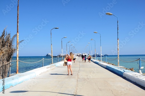 Obraz na płótnie Port d’Hamata (Mer Rouge - Sud de l’Egypte)
w salonie