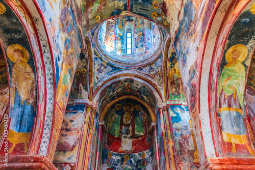 Interior of Gelati Monastery near Kutaisi  Georgia