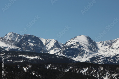 mountains in winter © Mike