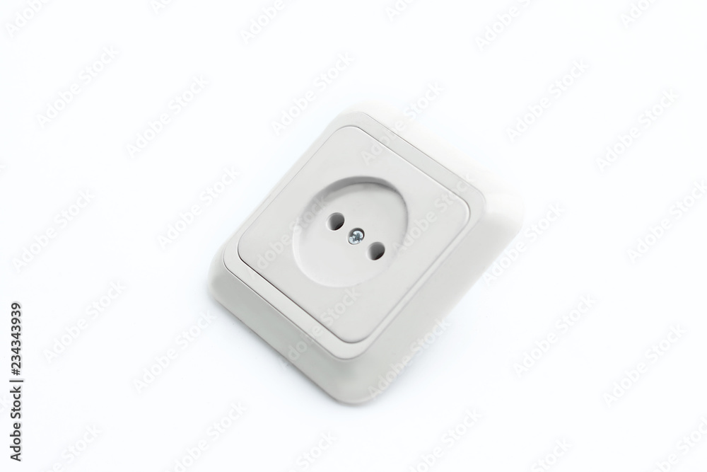 electric outlet. isolated on a white background. electric outlet. isolated on a white background.