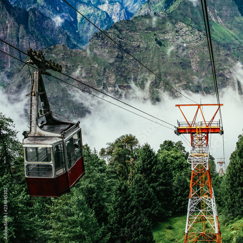 the cable car of Joshimath photo