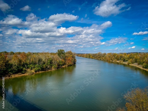 Cuadro en lienzo Cumberland River