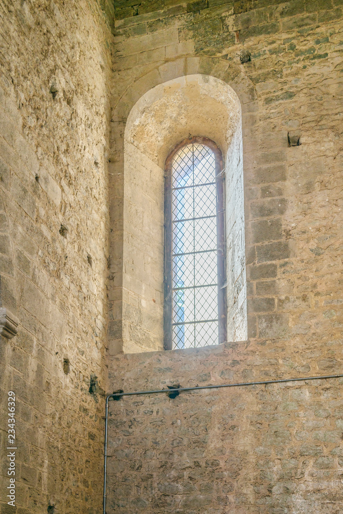 Sacra San Michele Abbey Interior View, Italy
