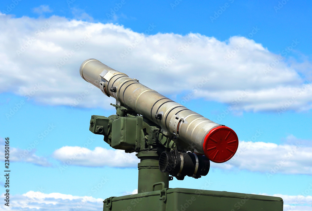 Anti-tank missile system (detail)