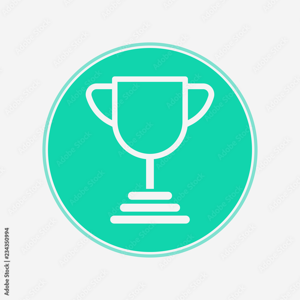 Trophy vector icon sign symbol Trophy vector icon sign symbol