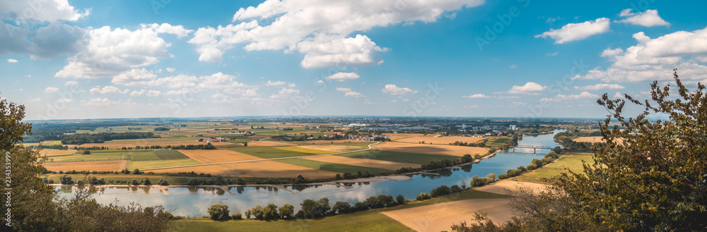 Stitched Hi-Res Panorama at the Bogenberg - Bavaria - Germany