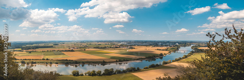 Fotografia Stitched Hi-Res Panorama at the Bogenberg - Bavaria - Germany