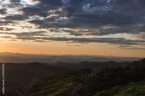 Sunset Mountain view ,Guanacaste, Costa Rica. © Josue