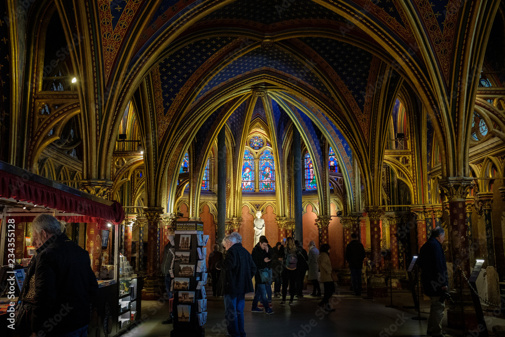 La Sainte-Chapelle in Paris
