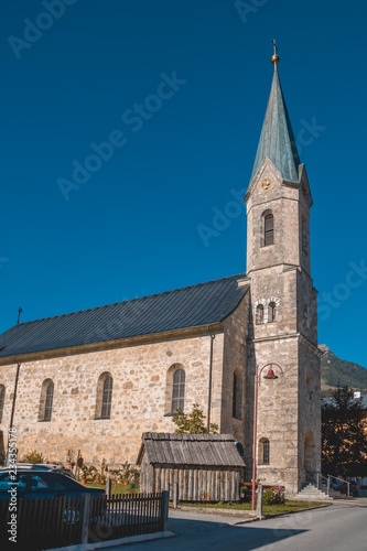 Beautiful church at Russbach-Salzburg-Austria