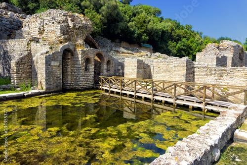 Ruins of Butrint, Albania photo